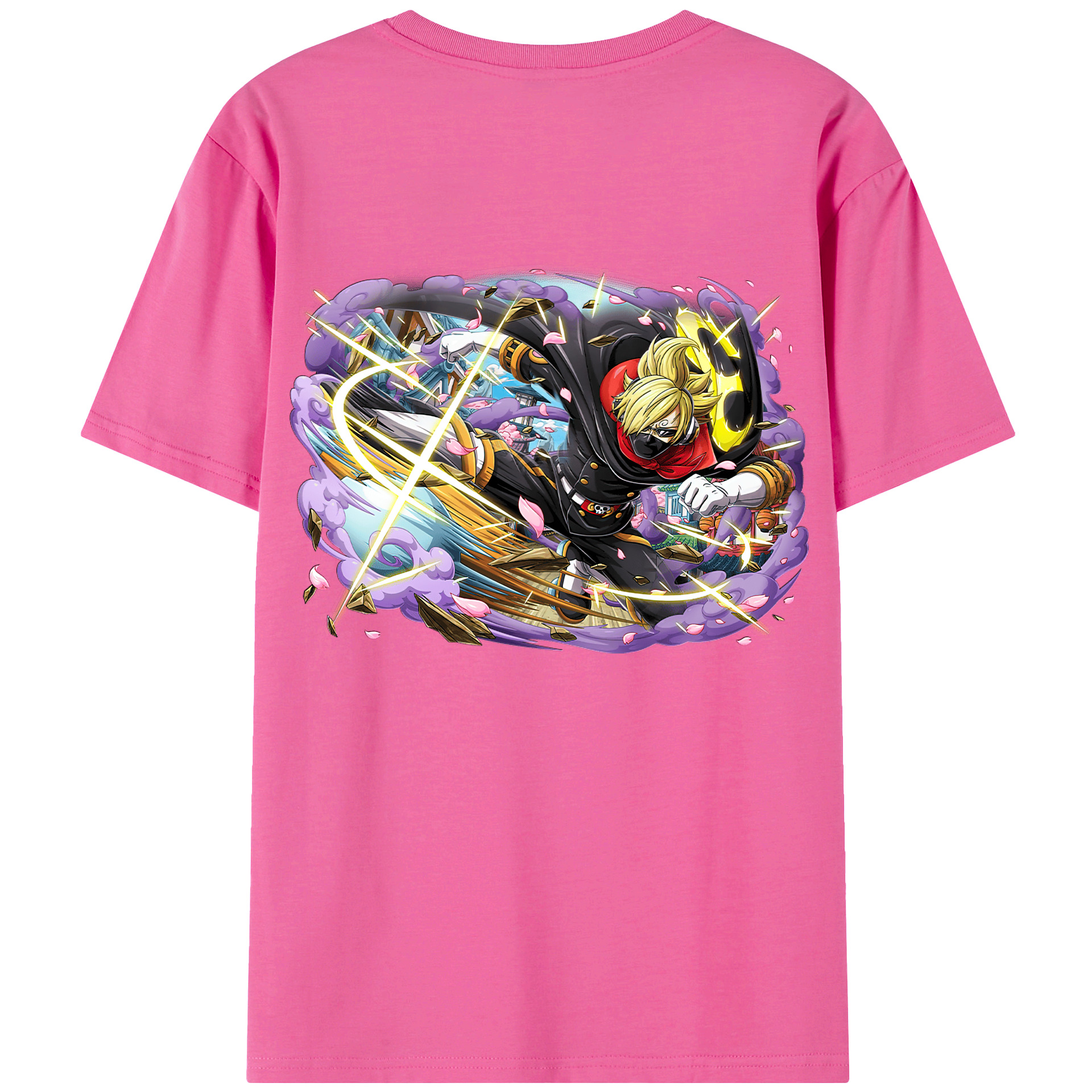（画像用） ワンピース サンジ ONE PIECE Sanji レディース半袖Tシャツ(バックプリント)
